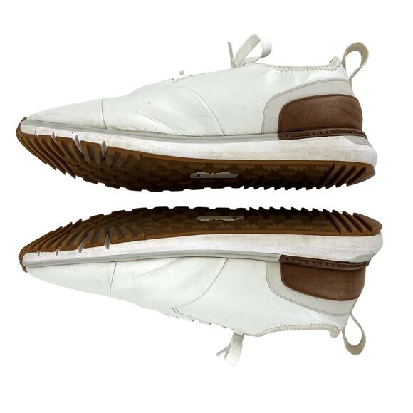 True Linskwear‎ Men’s True Lux Pro Spikeless White Leather golf shoes 10.5 main image 4